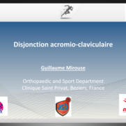 Disjonction acromio-claviculaire